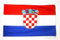 AZ FLAG - Flagge Kroatien - 90x60 cm - Kroatische Fahne 100% Polyester mit Messing-Ösen - 50g