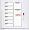 CKB LTD® Fridge Board Magnetic With Marker White Board & Pen - Drywipe Magnet Whiteboard Kitchen Memo Notice Board Large Daily Planner