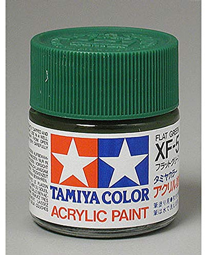 Tamiya Acryl XF5 Flat Green TAM81305 Kunststofffarbe Acryl