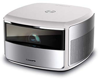 PHILIPS Screeneo S6 Proiettore con tecnologia intelligente 4K a ottica corta, Risoluzione 4K, proiezione delle immagini fino a 180, DLP LED, argento