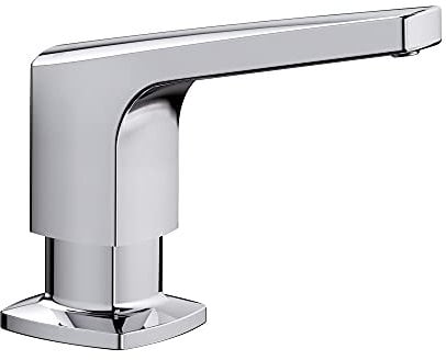 BLANCO, Rivana 442679 Seifenspender für die Küche, poliertes Chrom, 340 ml