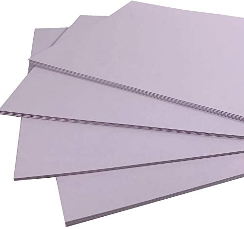 A6 Flieder Karten Papier Drucker - 160 g/m² 40 Blatt - Farbige Bastelkarte - geeignet für Basteln, Drucken, Kopieren, Fotokopieren
