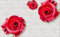 Papier Peint Mur De Briques Blanches Grande Fleur Rose Rouge Papier Peint 3D Salle de séjour Chambre à coucher Salle de séjour Mural murale enfant-430cm×300cm