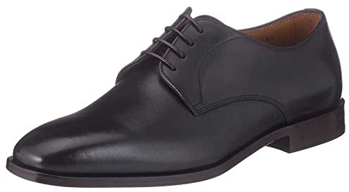 BOSS Herren Derby, Modern, Dunkelbraun, 42.5 EU