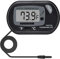 Bestgle Lgrometro Termometro Digitale LCD, Termometro Lgrometro con Sonda, Termometro Acquario con Ventosa, per Auto/Frigorifero/Acquario/Acquario