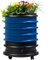 WormBox | Lombricomposteur 4 Plateaux Bleu + Jardinière | 64 litres | Compostez Vos déchets organiques, Les vers de Terre/lombrics produisent du lombricompost