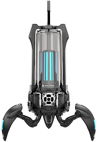 GravaStar Supernova Bluetooth 5.3 Lautsprecher, 25W, kraftvoller Sound, Verschiedene immersive Lichteffekte, AUX-kompatibel, 9 Stunden Spielzeit, Outdoor Camping-Lautsprecher 20m Bluetooth-Verbindung