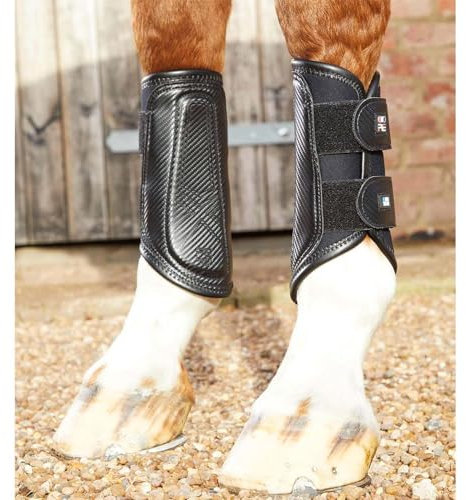 Premier Equine Gamaschen für Pferde mit doppelter Verriegelung Air-Tech