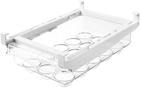 Alipis Caja De Huevos Cajón Para Nevera Protector De Huevos Cajones De Almacenamiento De Huevos Cajón De Huevos Para Nevera Organizador De Latas Para Nevera Contenedor Transparente Caja