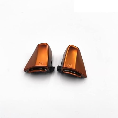 YANHAO [Video game parts] 10pcs Original Buttons Set LT RT Triggers Bumpers For Microsoft Xbox One Slim Controller [Replace] (Color : Rose gold)