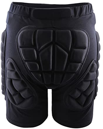 GOOHOCHY Schutzweste Für Ski Snowboard Skateboard Mit Polsterung Für Kinder Und Erwachsene Atmungsaktiv Leicht Und Bequeme Hosen Für Outdoor-Sportarten