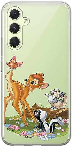 ERT GROUP Handyhülle für Samsung A54 5G Original und offiziell Lizenziertes Disney Muster Bambi & Friends 002 optimal an die Form des Handy angepasst, teilweise transparent