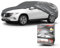 WALSER Abdeckplane Auto All Weather, Abdeckplane wasserdicht, 100% wetterfeste Auto Abdeckplane, Autoabdeckung Outdoor, Auto Abdeckplane wasserdicht, Autoplane Vollgarage Größe 8 SUV/Van grau