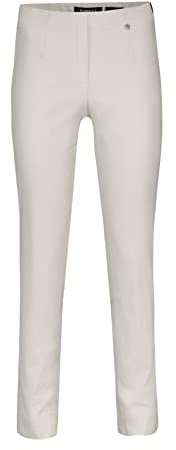 Robell Style Marie - Kurzgröße - Stoffhose Damen high Waist - Damenhose Power Stretch - Bengaline Stoff Hose mit Schlitz am Saum - Bitte eine Größe Kleiner bestellen
