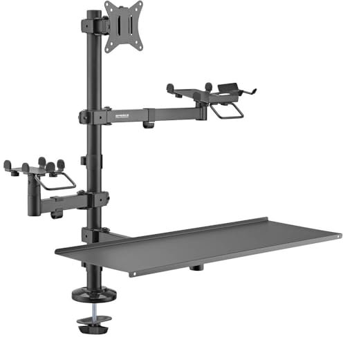 SpeaKa Professional SP-POS-100 1fach Monitor-Tischhalterung 43,2 cm (17) - 81,3 cm (32) Schwarz Halterung für POS-TER