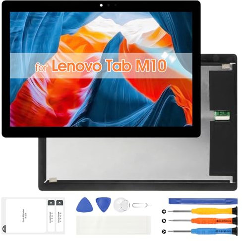 Atwist LCD per Lenovo Tab M10 TB-X605 Schermo di Ricambio - per Lenovo Tab X605 LCD Touch Screen per Lenovo TB-X605F X605L X605M LCD Display Digitalizzatore Vetro Pannello Assemblaggio Kit