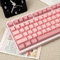 121 Tasten Doubleshot Tastenkappen Cherry Profil Pink Keycap Set Fit für 61/64/87/104/108 Cherry Mx Schalter Mechanische Tastatur