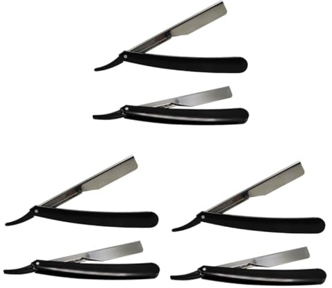 FRCOLOR 3 Sätze Männer Rasierer Doppelt Rasierapparat Haarrasierer Zum Schneiden Von Haaren Rasierklingen Handrasierer Sicheres Rasiermesser Black 2 Stück * 3