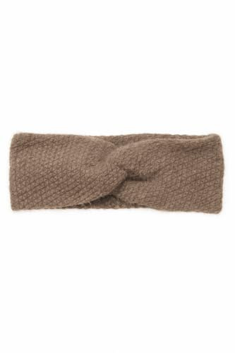 FAERA Damen Stirnband mit Knotenoptik – Weiches Winteraccessoire