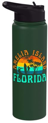 Amelia Island Stainless Steel Insulated Water Bottle