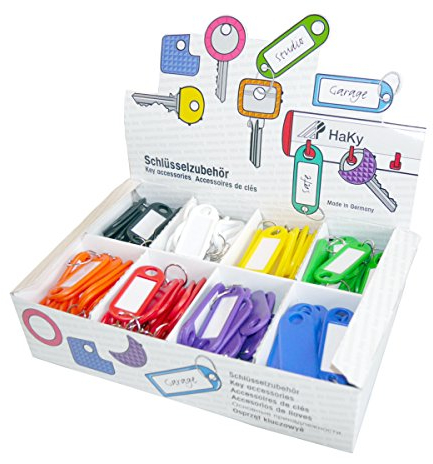 Wedo 2628018 - Pack de 200 llaveros