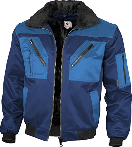 Qualitex - Pilotenjacke 4 in 1, Marine/Royal, XL