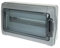 Legrand, Plexo Feuchtraumverteiler, Sicherungskasten, Aufputz, IP65 - IK09, 1-reihig, 18 Module, Innen- und Außenbereich, Nachrüstbar, Schutzklasse II, -20 - +70 °C, 282 x 448 x 141 mm, 601985