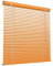 Victoria M. Aluminium Jalousie 140 x 130 cm, holzhell, Jalousie ohne Bohren, inkl. Klemmclips