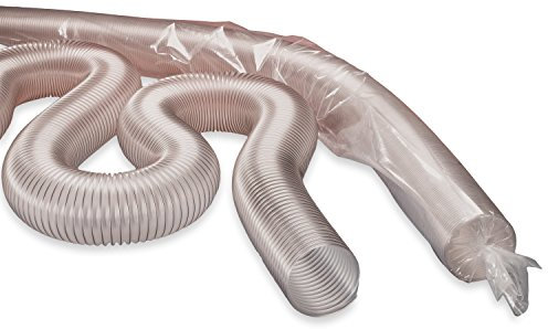 Norres 30100800000-0000001000 Tuyau d'aspiration Antistatique-Diamètre : 80 mm-10 m, Blanc, 10m