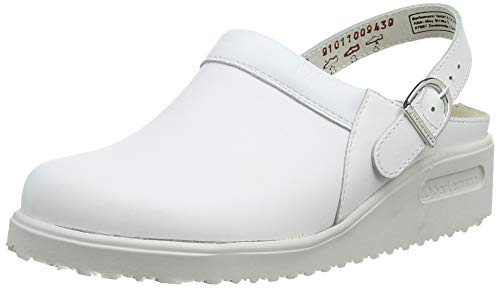 Berkemann Herren Tec-pro Tirdu Clogs, Weiß Weiß 100, 37.5 EU