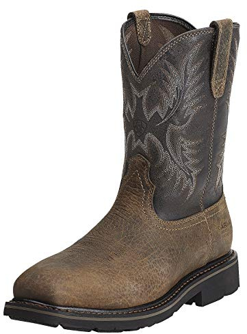 Ariat Sierra Puncture-Resistant Steel Toe Work Boot - Men’s Leather Work Boots