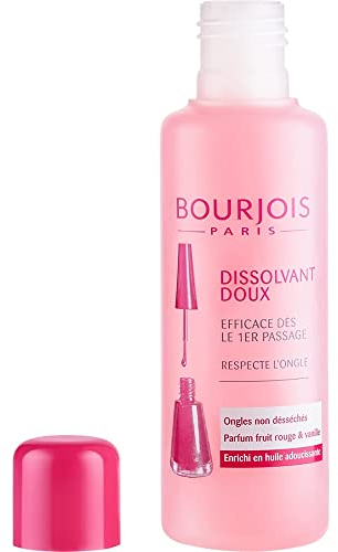 Bourjois - Dissolvant Doux - Sans Acétone - Ne Dessèche Pas - Unique 125ml