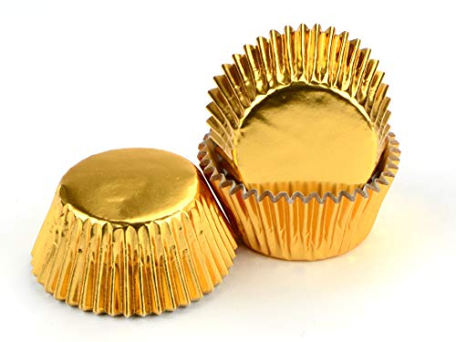 Muffinkapseln 50mm Alu gold 60 Stück