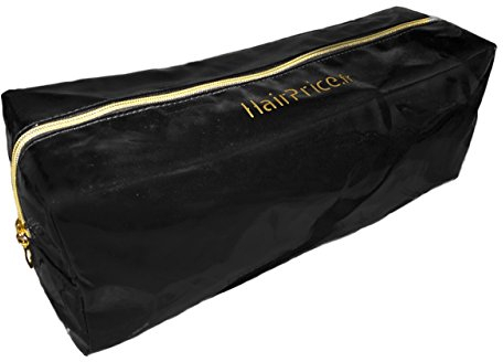 Hairprice - Trousse Glossy Noire De Rangement Pour Fer à Lisser Steampod L'oreal Rowenta Pour Vos Déplacement Et Voyage