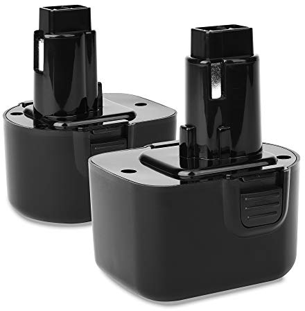 2X CELLONIC Batterie Compatible avec Dewalt DC727, DC740, DC740F2, DC740K2, DC740KA, DC740KN, DW907, DE9071, DE9074 3Ah 12V NiMH