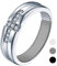 Likimar Ring Size Adjuster for Loose Rings 54+3 PCS Invisible Ring Sizer for Wide Rings