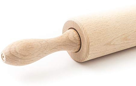 Tuuli Kitchen Rodillo de amasar Madera de Haya para cocina 44 x 5,5 cm