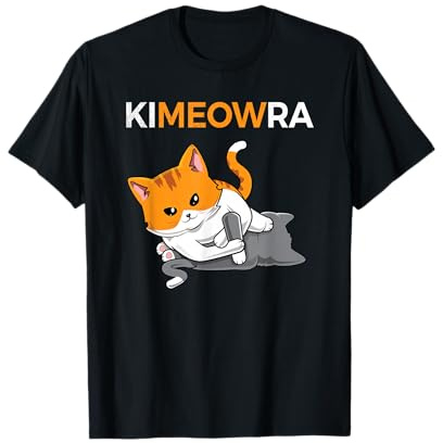 Jiu Jitsu Kimura & Cute Kawaii Cat Funny BJJ T-Shirt T-Shirt