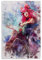haocaitou Ahri Poster, dekoratives Gemälde, Leinwand, Wandkunst, Wohnzimmer, Poster, Schlafzimmer, Malerei, 30 x 45 cm
