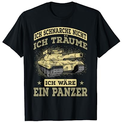 Die Besten Panzerfahrer Geschenkideen Panzer Ich Schnarche Nicht Panzer T-Shirt Schwarz S Ärmellos Klassisch geschnitten T-Shirt Herren Militär, Panzerfahrer
