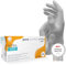 Pura Comfort White - Guanti Protettivi Monouso in Nitrile Guanto, Confezione da 100, Colore: Bianco