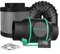 MARS HYDRO 6 Inch Inline Fan and Filter, with Temperature and Humidity Controller, and 25 Feet Ducting, Exhaust Fan for Grow Tents, Hydroponics