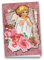 Ideen mit Herz Diamond-Painting-Grußkarte | Din B6 (11,5 x 16,5 cm) | 370 g/m² | inkl. Umschlag & Werkzeug (Engel mit Rosen)