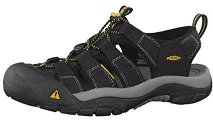 KEEN Men's Newport H2 Sandal, Black Grey, 8 UK