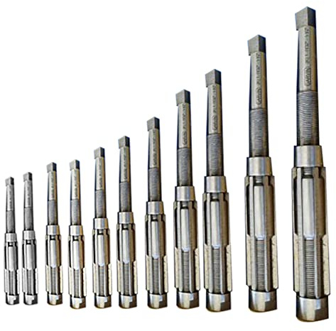 mitoharet 11Pcs Adjustable Hand Reamers 15/32 Inch to 1-1/2 Inch H4-H14 All for Drilling Machine and Other Machine
