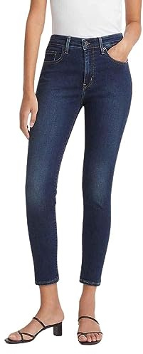 Levi's Damen Jeanshose 721 mit Stretch-Anteil, Skinny Fit, Blau (Blue Swell), W25/L30