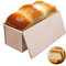 Tiamu Brotbackform Brotkasten Brot Toast Backform Rechteckig mit Deckel, Brötchen Kuchenform aus Karbonstahl, Pullman Kastenform 650g Teig Kapazität, Gusseisen Brottopf Backen Zubehör