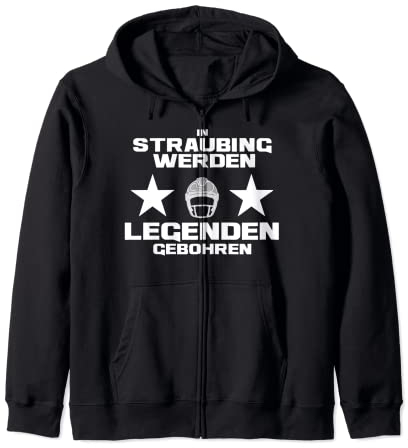 Straubing Eishockey Legenden für Eissport Freunde Kapuzenjacke
