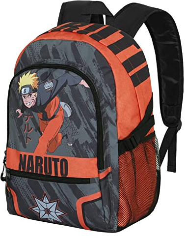Naruto Shuriken-Sac à dos Fight FAN 2.0, Gris