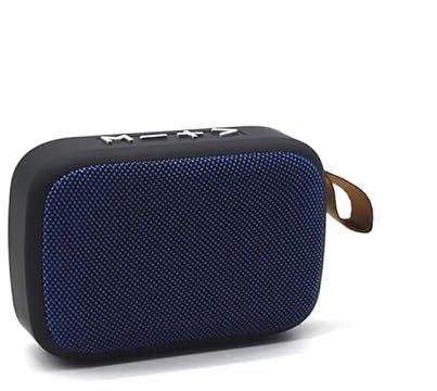 Rawrr Bluetooth Lautsprecher,Lauter kabelloser Lautsprecher mit starkem Bass,Fantastischer Sound, 6D Bass-Treibern,Bluetooth-Lautsprecher Mit Mikrofon,Freisprechfunktion,Blau